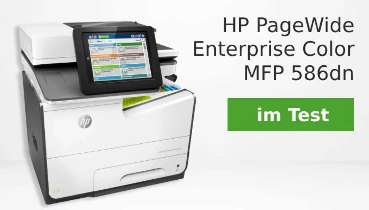 Drucker HP PageWide Enterprise Color MFP 586dn im Test