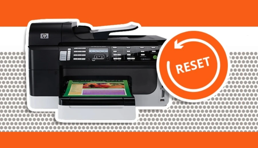 Reset beim HP Officejet Pro 8500