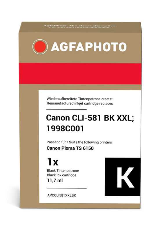 agfa-photo-apccli581xxlbk-schwarz-druckerpatrone
