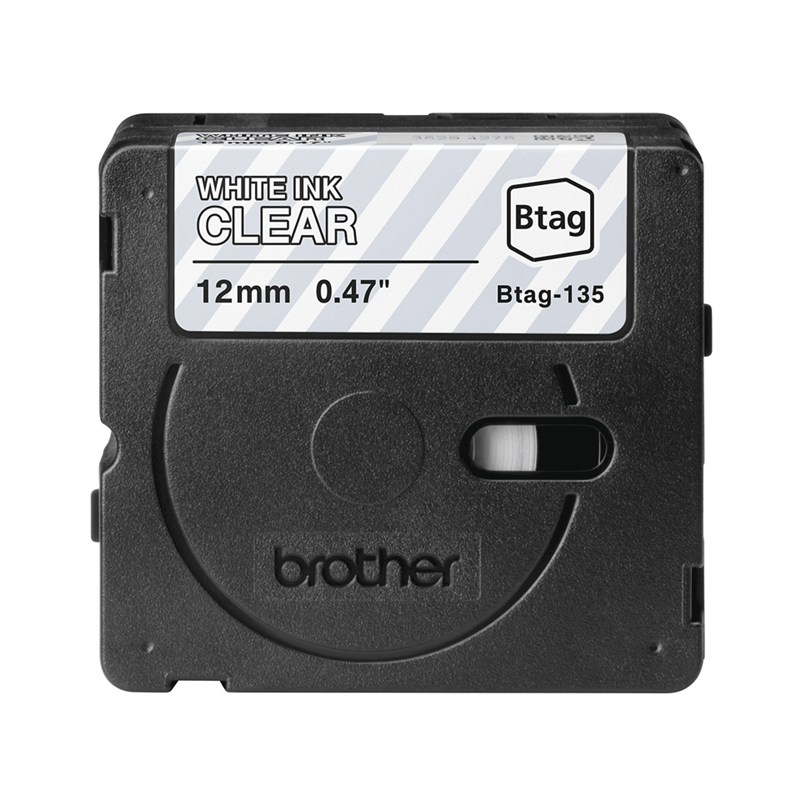 brother-btag-135-schriftband-weiss-auf-farblos