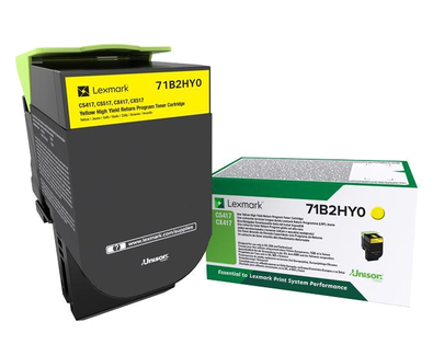 lexmark-71b2hy0-gelb-toner