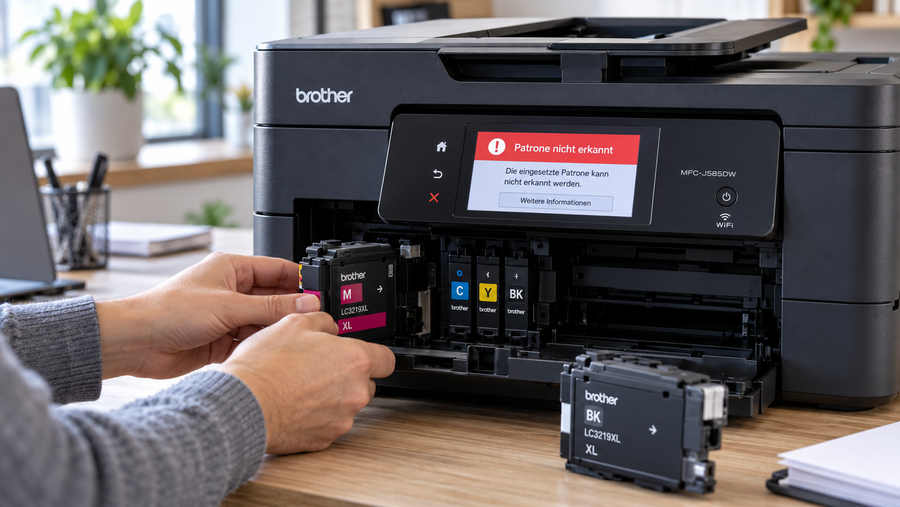 Epson-Drucker erkennt Patrone nicht: Ursachen und Lösungen