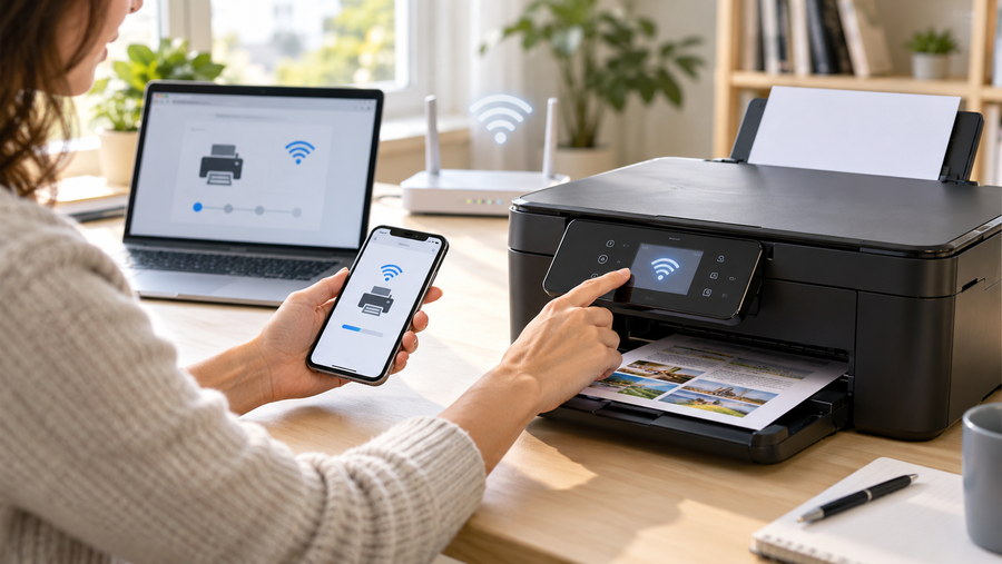 Drucker einrichten und mit WLAN verbinden: HP, Canon, Epson, Brother