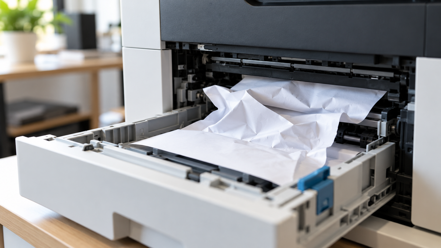 Papierstau beheben: Schritt für Schritt