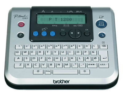 Brother P-touch 1280 Schriftbänder