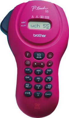 Brother P-touch 55 pink