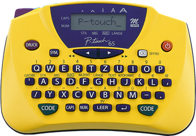 Brother P-touch 65 Schriftbänder