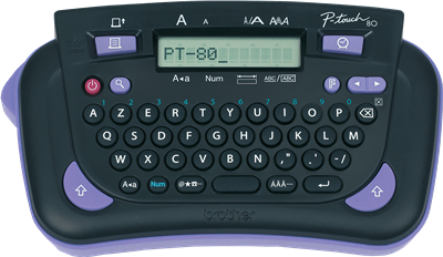 Brother P-touch 80 Schriftbänder
