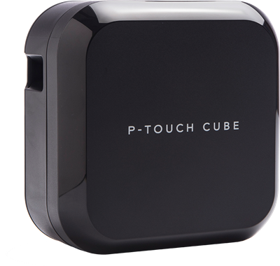 Brother P-touch Cube Plus Schwarz Schriftbänder