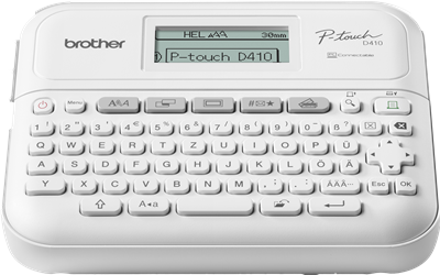 Brother P-touch D410 Schriftbänder