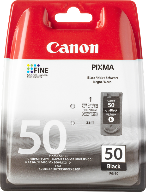 Druckerpatronen Canon PG-50 XL (Silo XL)