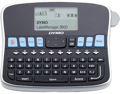 DYMO LabelManager 360D Schriftbänder