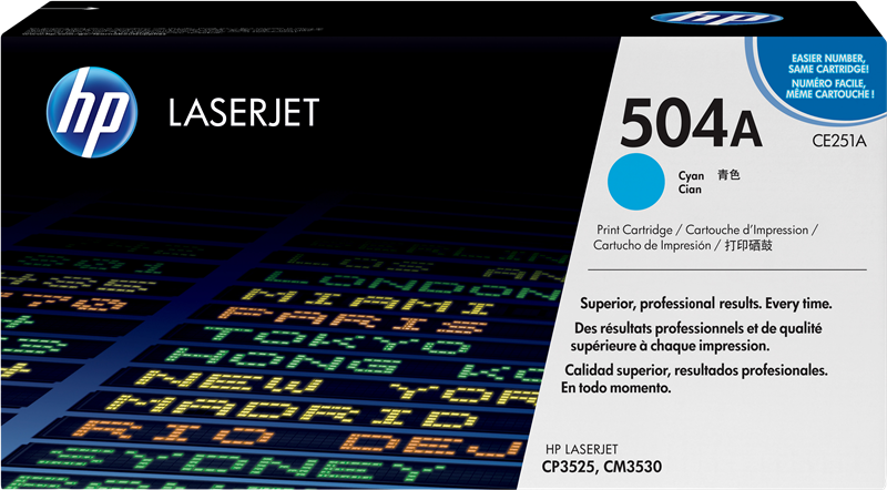 Toner HP 504A (Silo Standard)