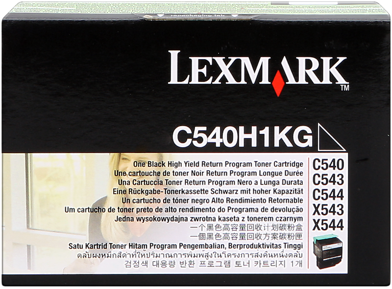 Toner Lexmark C540H1KG (Silo XL)