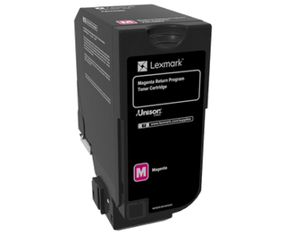 lexmark-74c20m0-magenta-toner
