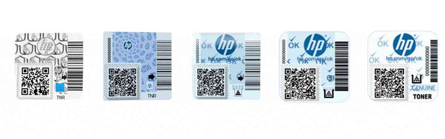 Holographische Merkmale bei HP