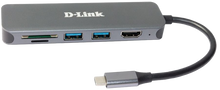d-link-6-in-1-usb-c-hub-mit-hdmi-kartenleser-usb-c-ladeanschluss-grey-2