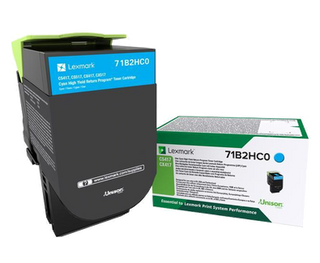 lexmark-71b2hc0-cyan-toner