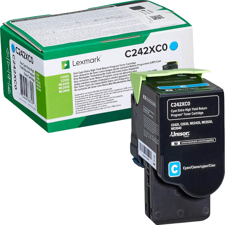 lexmark-c242xc0-cyan-toner-1
