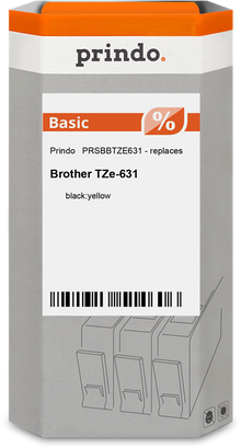 prindo-basic-schriftband-schwarz-auf-gelb