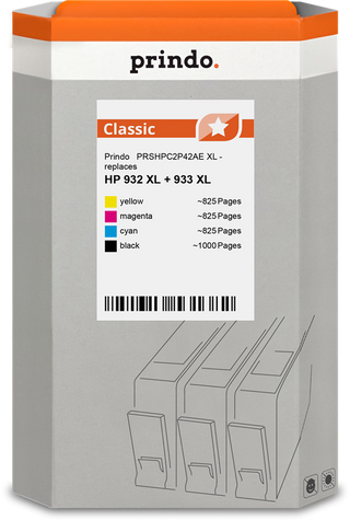 prindo-classic-xl-multipack-schwarz-cyan-magenta-gelb