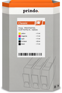 prindo-classic-xl-multipack-schwarz-cyan-magenta-gelb