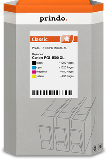 prindo-classic-xl-multipack-schwarz-cyan-magenta-gelb