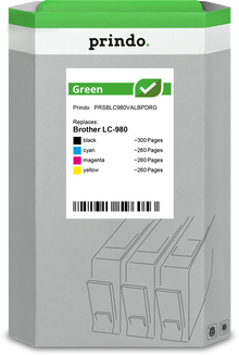 prindo-green-multipack-schwarz-cyan-magenta-gelb