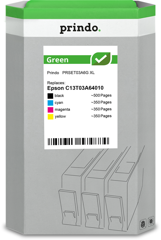 prindo-green-xl-multipack-schwarz-cyan-magenta-gelb