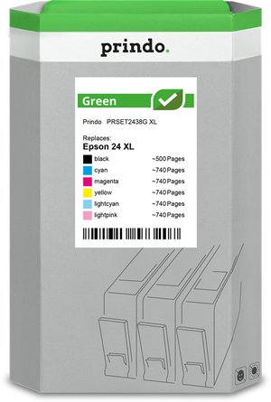 prindo-green-xl-multipack-schwarz-cyan-magenta-gelb-cyan-hell-pink-hell