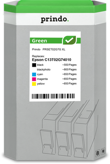 prindo-green-xl-multipack-schwarz-schwarz-foto-cyan-magenta-gelb