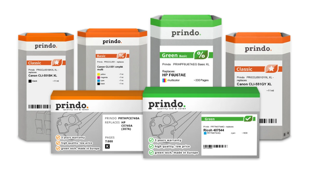Ihre Vorteile mit Prindo Druckerpatronen