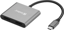 sandberg-dockingstation-usb-c-2xhdmi-usb-pd-grey-1